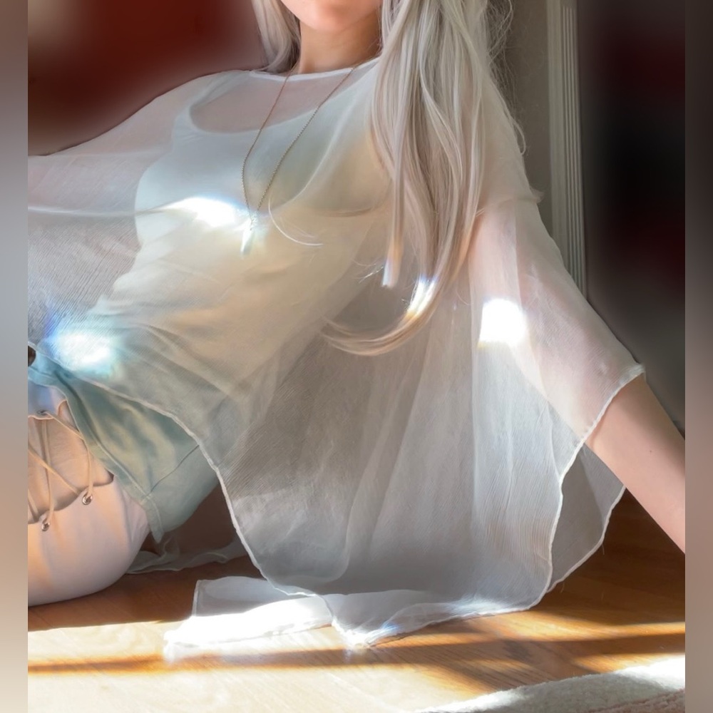 Ombré Cami with Sheer Layer